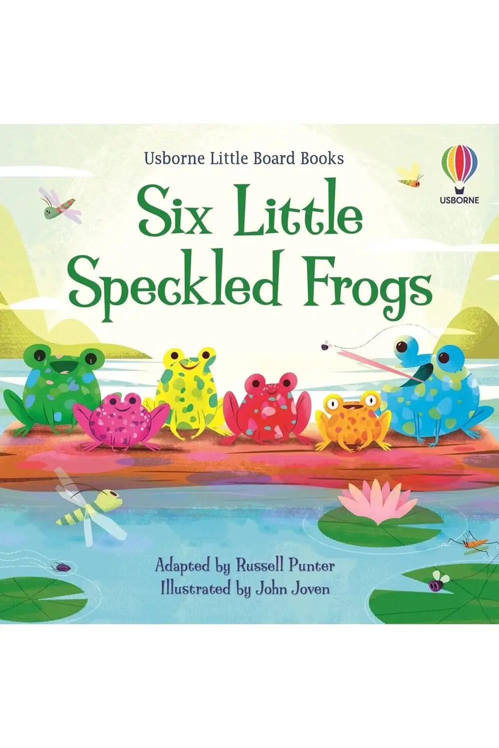 Altı Küçük Benekli Kurbağa (Küçük Tahta Kitapları) 395519