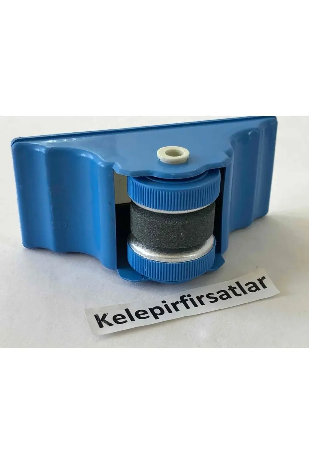 Altı Yapışkanlı Yuvarlak Çift Taraflı Döner Taşlı Bıçak Bileyici