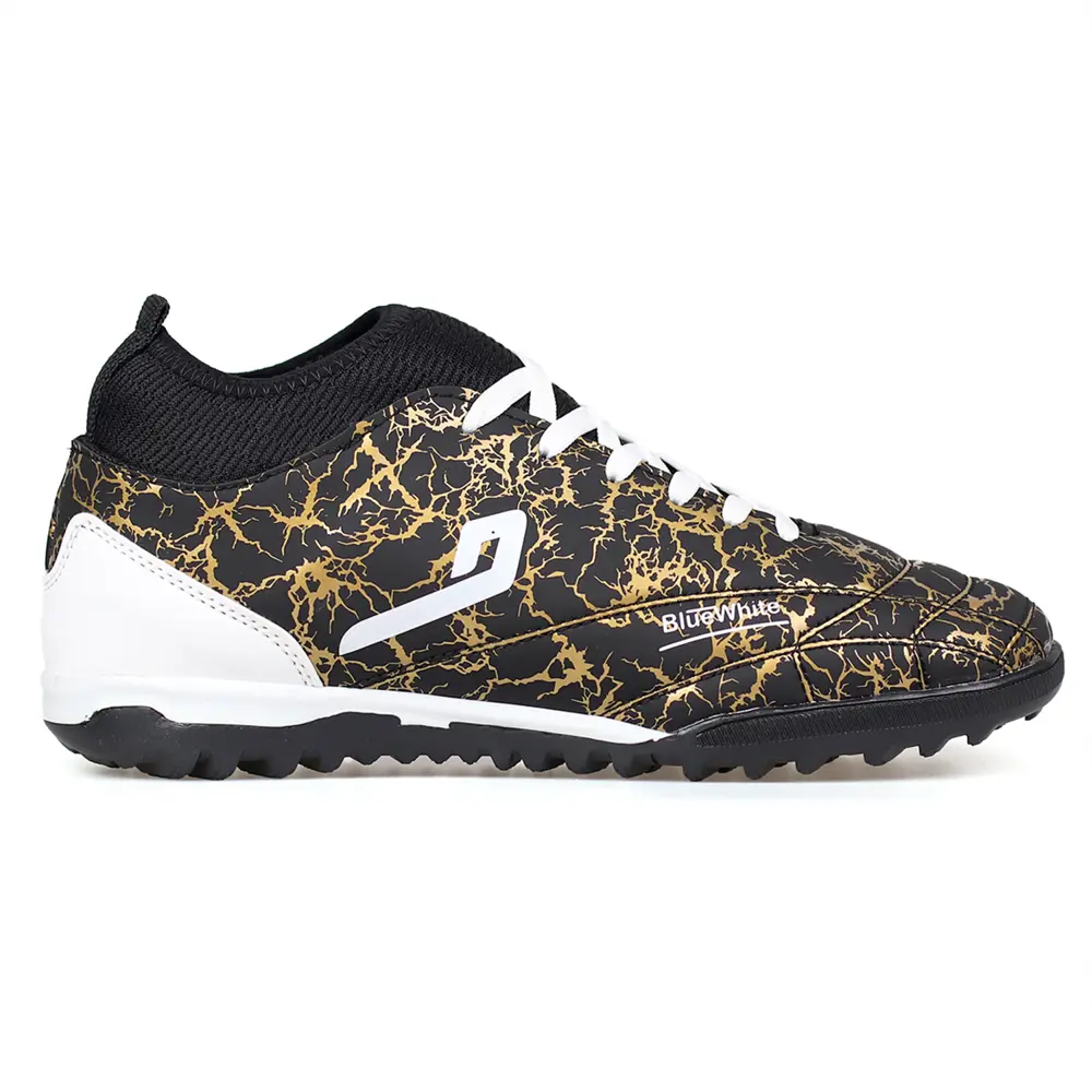 Altın Çoraplı Halı Saha Ayakkabı - Bağcıklı, Rahat Konforlu ve Da