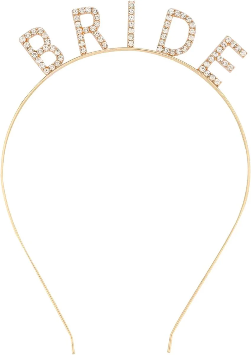 Altın Gold Renk Bekarlığa Veda Kristal Taş Bride Tacı - 16x10 Cm İthal Fiyatı, Yorumları ve Özellikleri