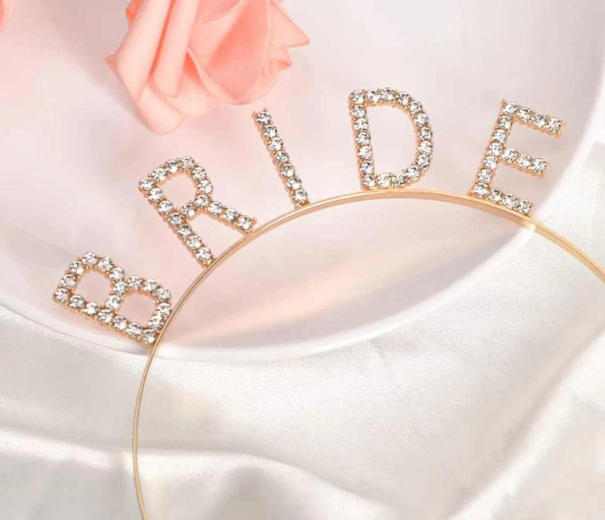 Altın Gold Renk Bekarlığa Veda Kristal Taş Bride Tacı - 16x10 Cm İthal Fiyatı, Yorumları ve Özellikleri