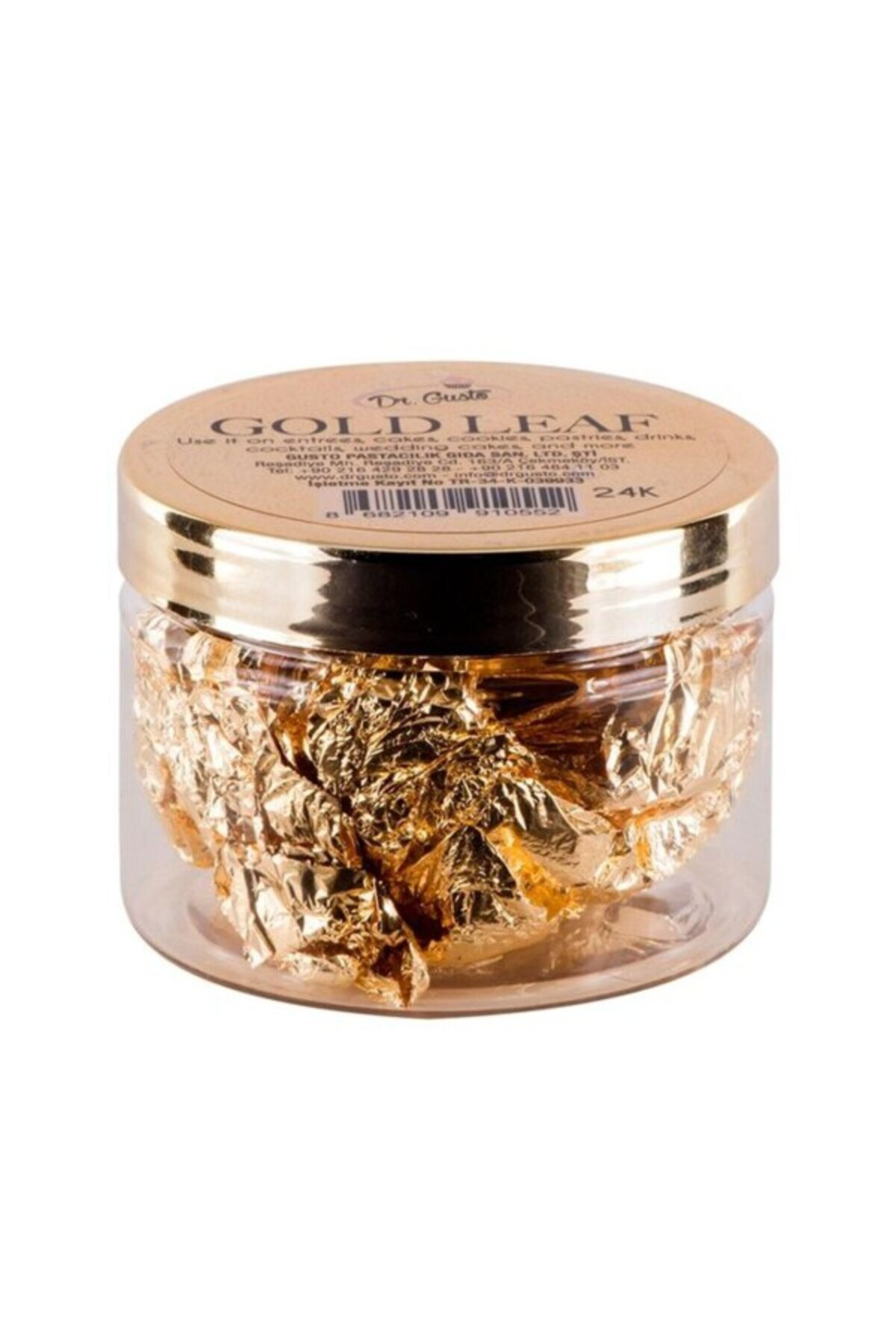 Altın İmitasyon Varak 8 Yaprak 16x16 cm 8 yaprak