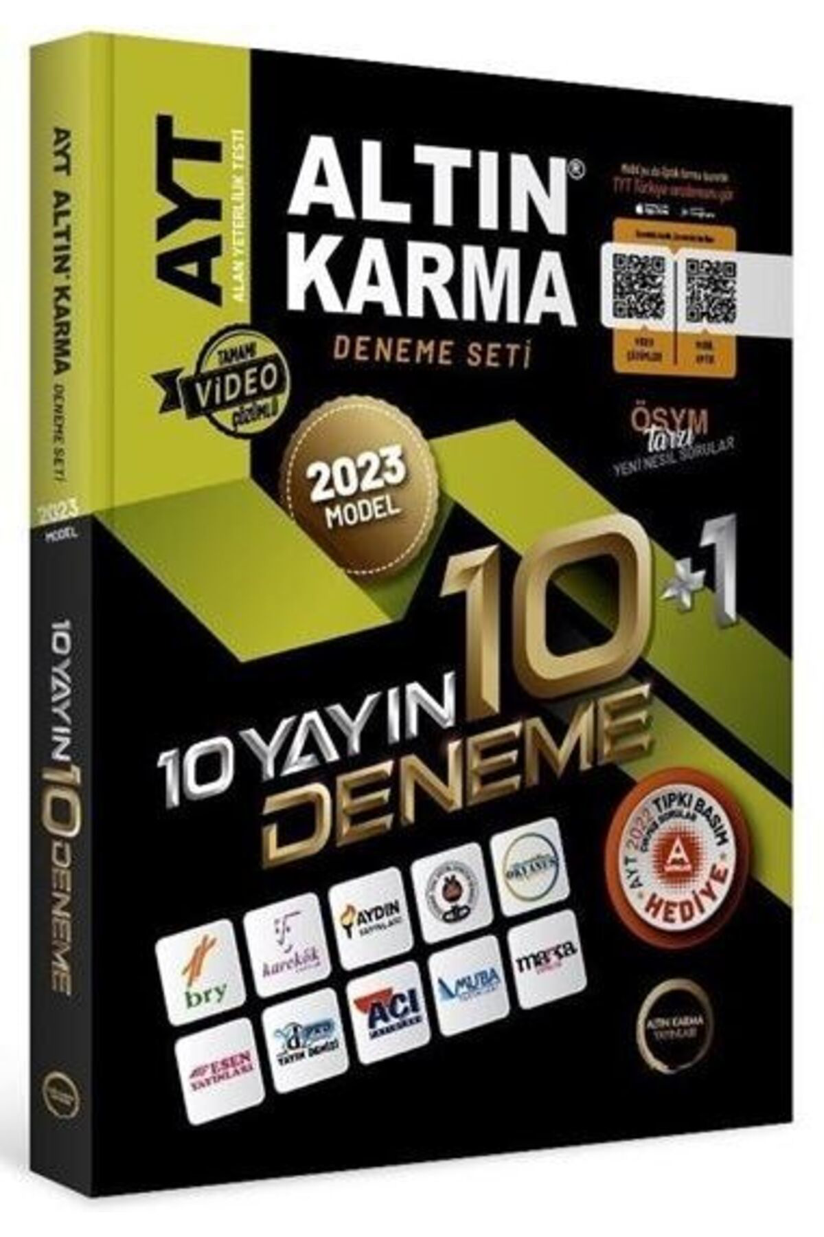 Altın Karma 2023 AYT 10 Farklı Yayın 10 Farklı Deneme + Son 1 Yıl Altın Karma 2023 AYT 10 Farklı Yayın 10 Farklı Deneme + Son 1 Yıl