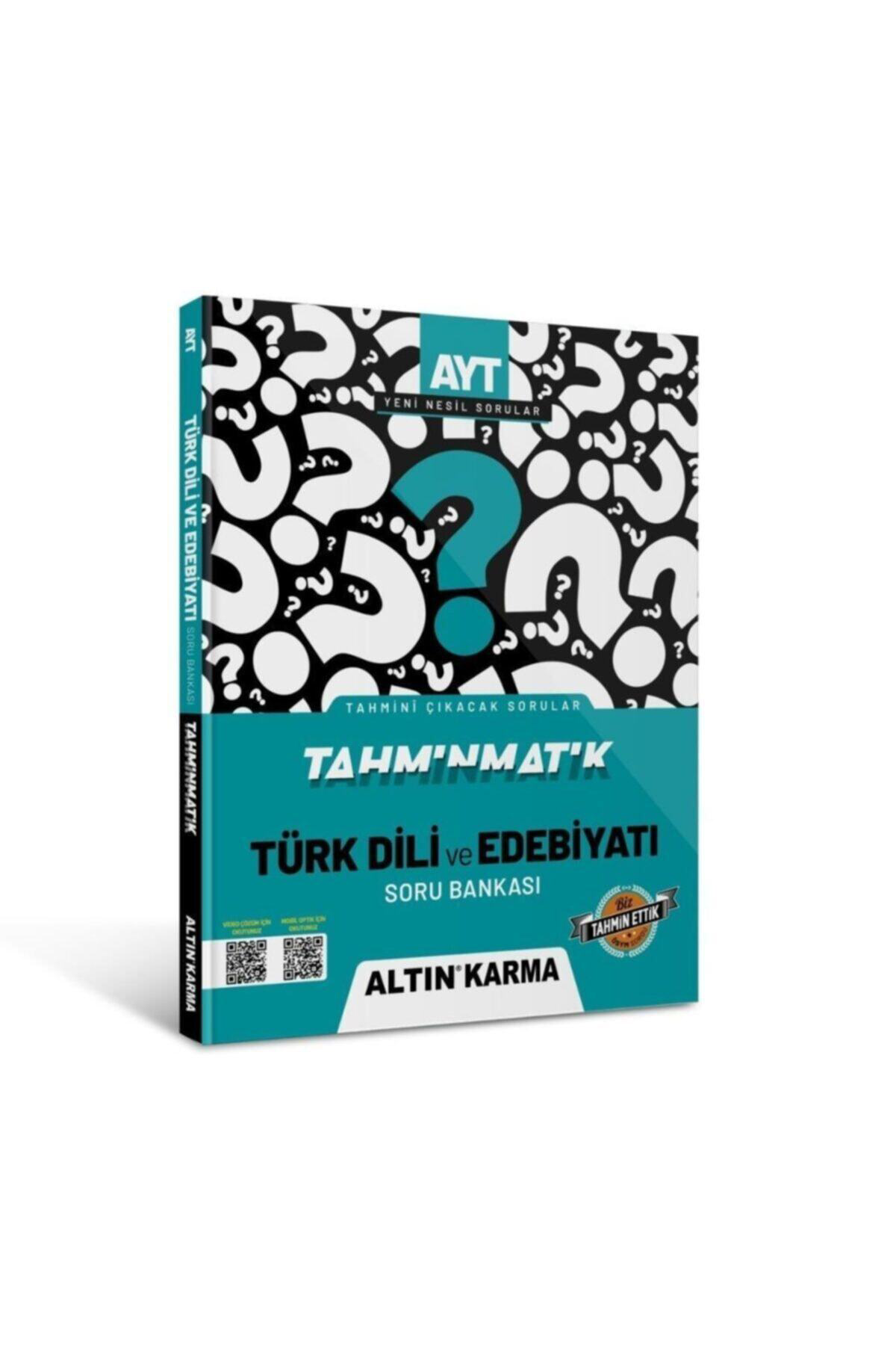 Altın Karma Tahminmatik Ayt Türk Dili ve Edebiyat Soru Bankası Altın Karma Tahminmatik Ayt Türk Dili ve Edebiyat Soru Bankası