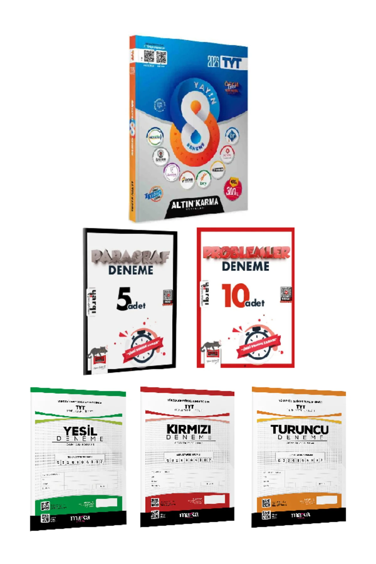 Altın Karma + Yargı 2026 TYT 8 li Deneme + Paragraf Problem Denem