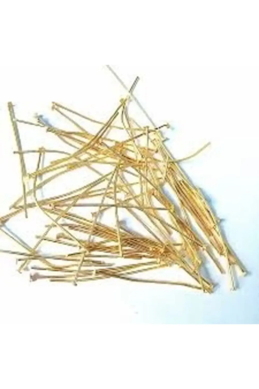 Altın Rengi Metal Iğne Avize Ve Perde Octagon Bağlama Iğnesi 50 A