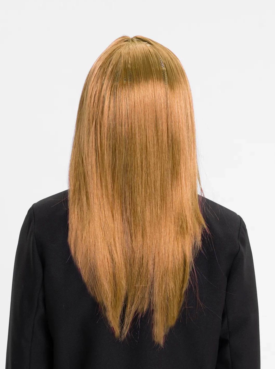 Just Cheap Store Altin Renk Düz Kesim İçi Astarli Uzun Parti Peruğu Takma Saç