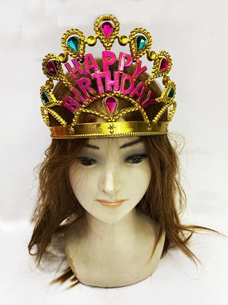 Altın Renk Happy Birthday Yazılı Doğum Günü Tacı 60 cm Fiyatı, Yorumları ve Özellikleri