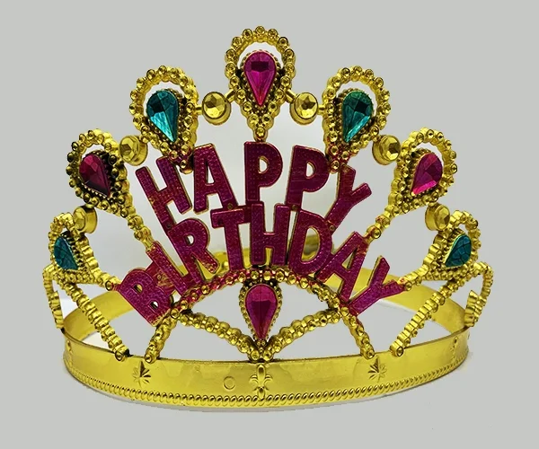 Altın Renk Happy Birthday Yazılı Doğum Günü Tacı 60 Cm Bx40 Fiyatı, Yorumları ve Özellikleri