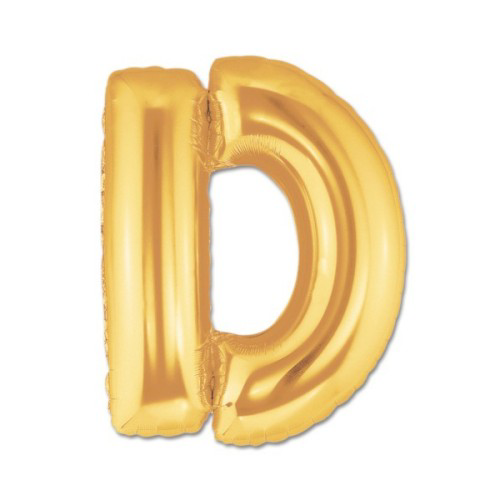 Woody Sofia Altın Sarısı Folyo Harf Balon 1 Metre