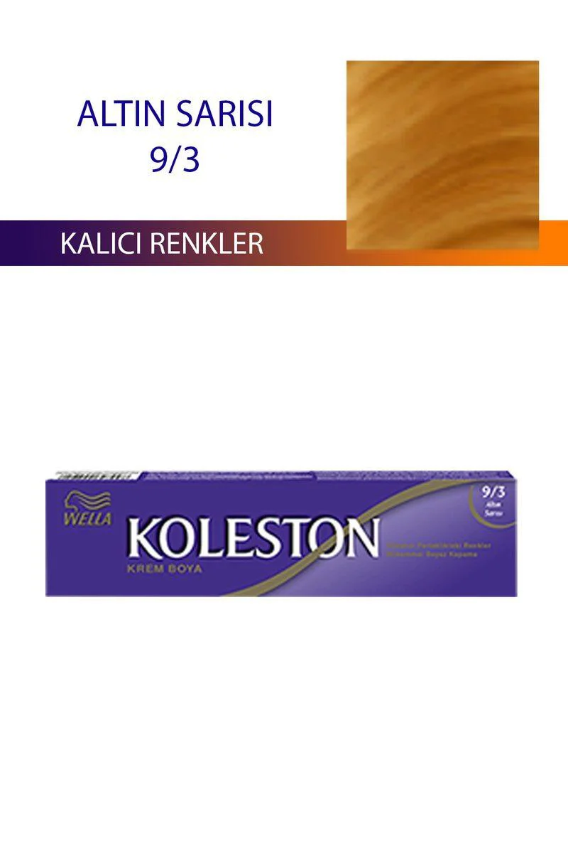 Altın Sarısı Saç Boyası 9/3 – %100 Beyaz Kapatıcı, 8 Hafta Kalıcı, 60ml Fiyatı, Yorumları ve Özellikleri