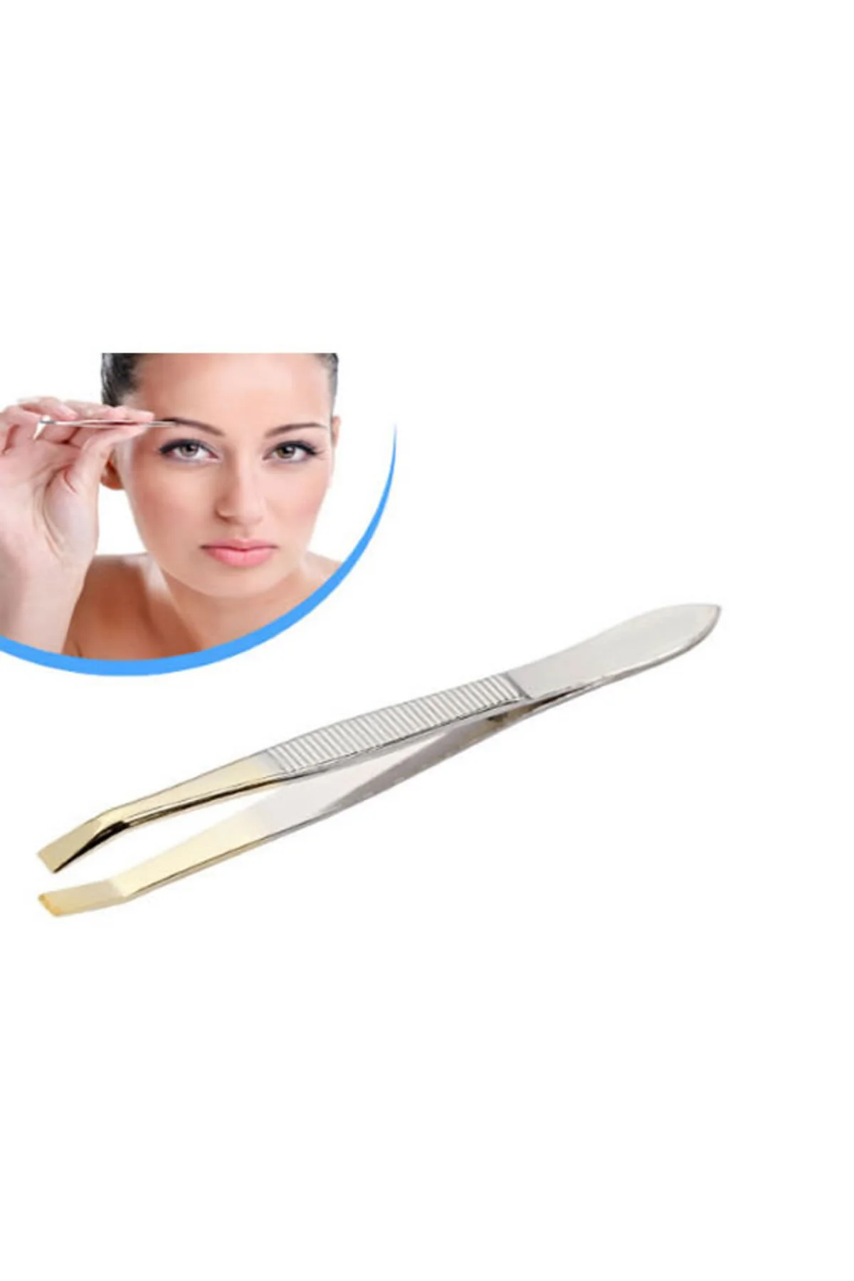 Altın Uçlu Paslanmaz Cımbız