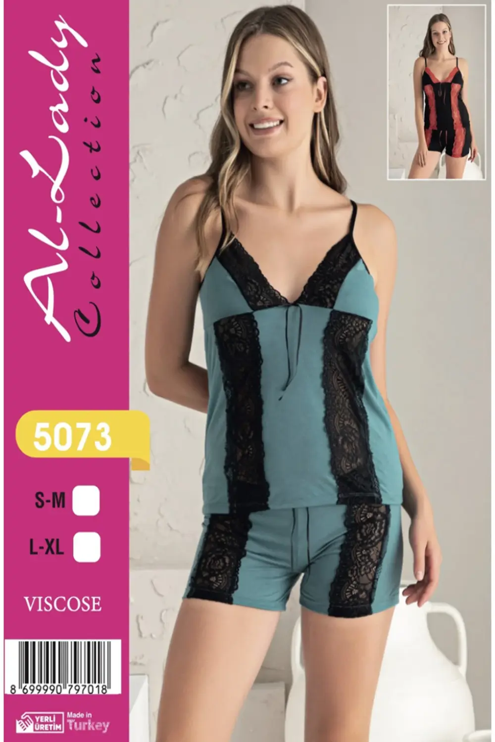 ALTINAY ŞORTLU PİJAMA TAKIM