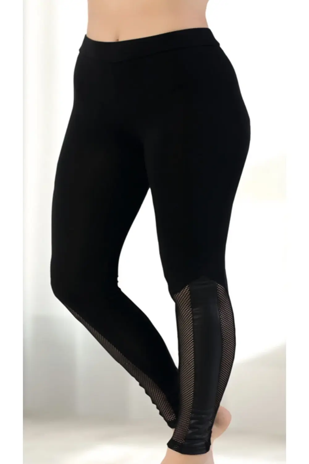 ALTINAY SPORCU TÜLLÜ TRANSPARAN TAYT