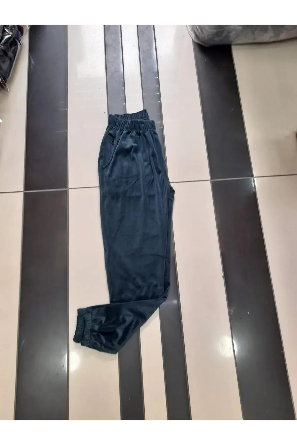 ALTINAY TEK ALT KADİFE PİJAMA ( 1 ADET)