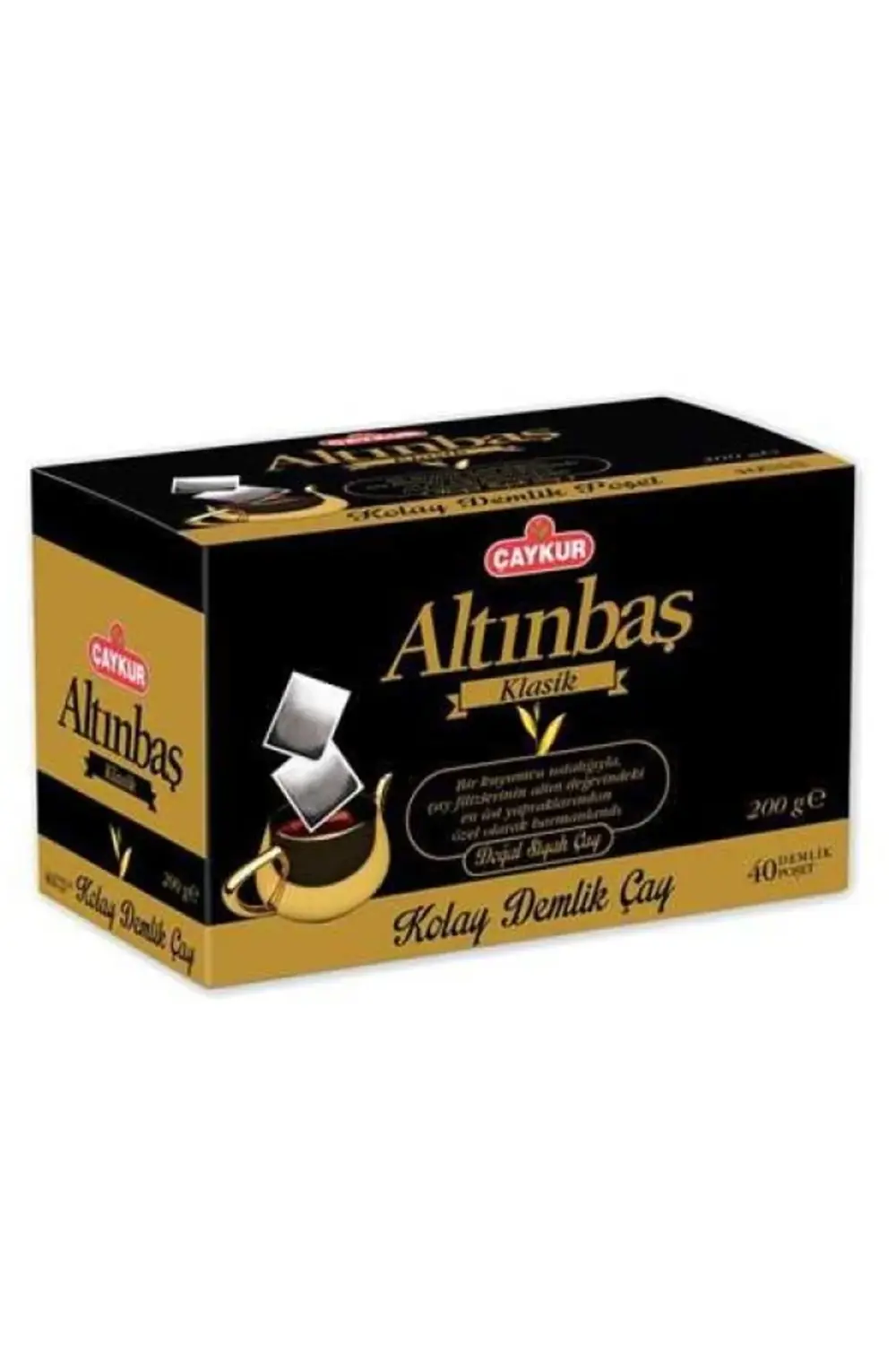 Altınbaş Demlik Poşet Çay Sade 40 lı 200 G