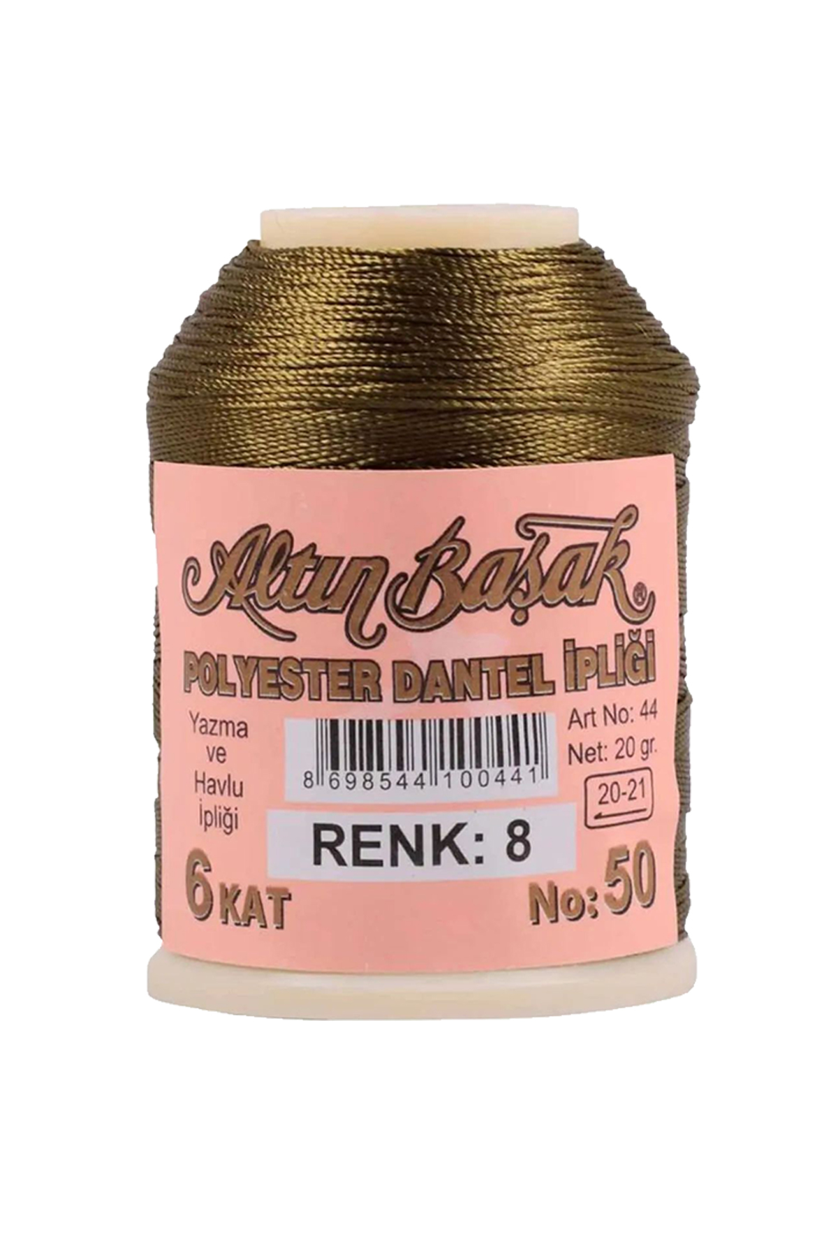 Altınbaşak Oya ve Dantel İpi 20 gr - No: 008