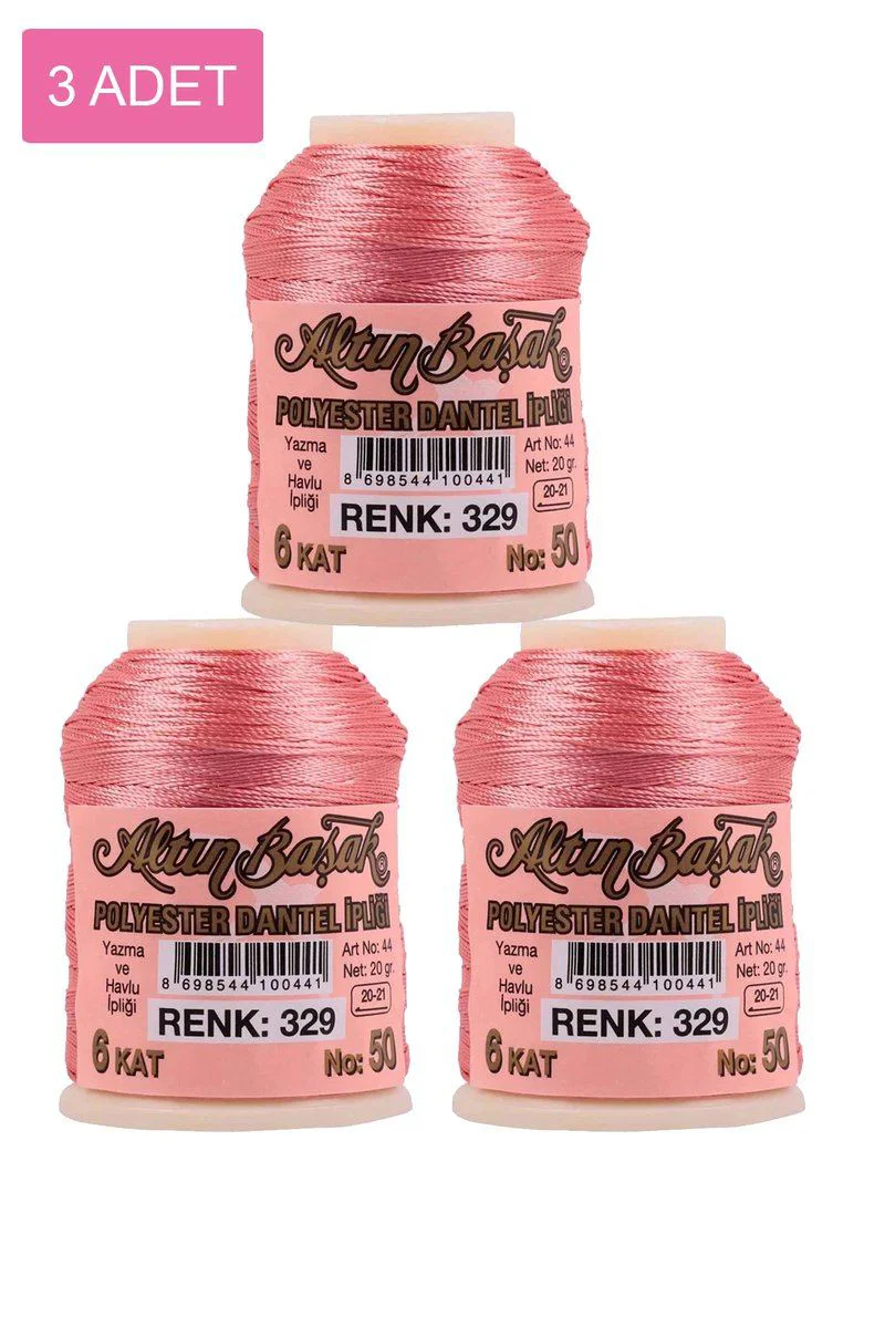 Altınbaşak Oya İpi 3'lü Set - Royaleks No: 329, 20 Gr Dantel İpi Fiyatı, Yorumları ve Özellikleri