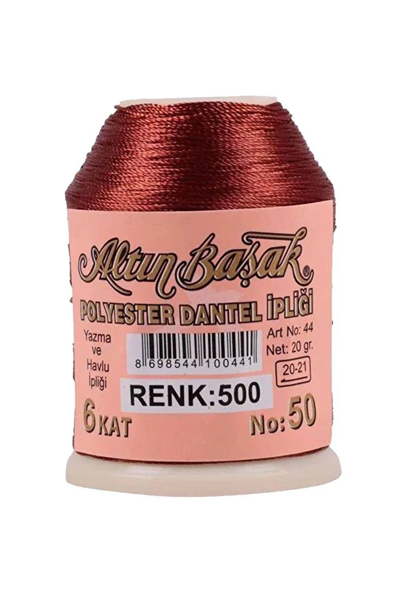Altınbaşak Oya ve Dantel İpi 20 gr Royaleks No: 500 – Profesyonel Dantel Çalışmaları İçin