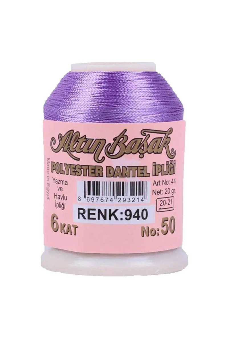 Altınbaşak Oya ve Dantel İpi 3'lü Set – 20 gr, No: 940