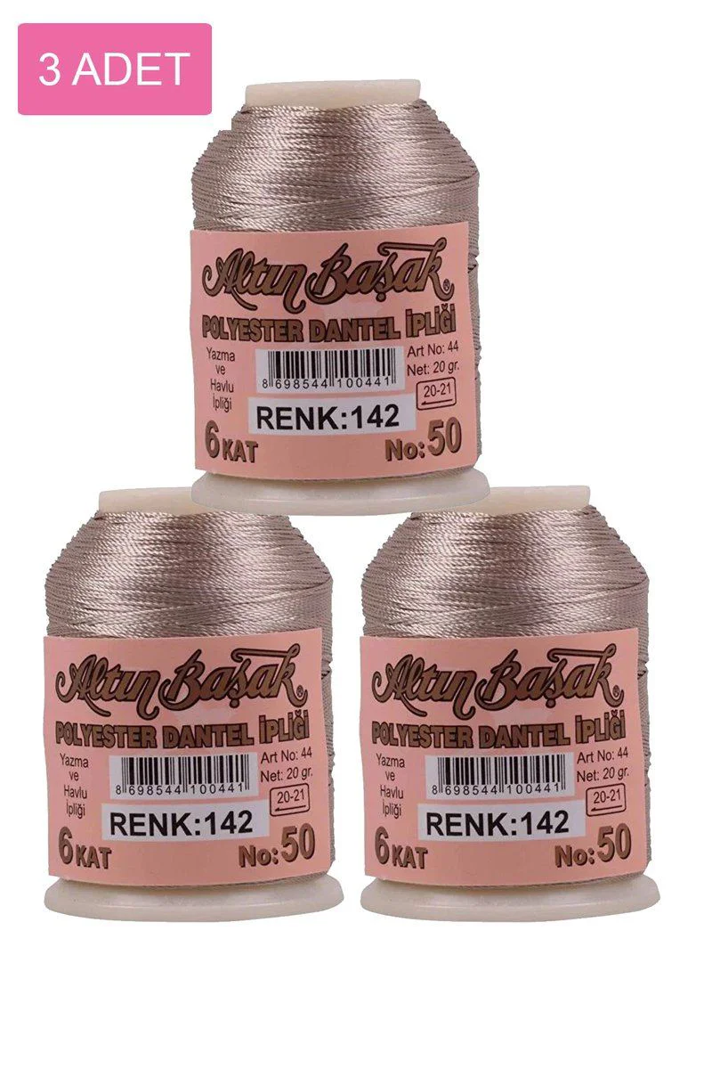 Altınbaşak Oya ve Dantel İpi 3 Adet – Royaleks No:142, 20 gr Fiyatı, Yorumları ve Özellikleri