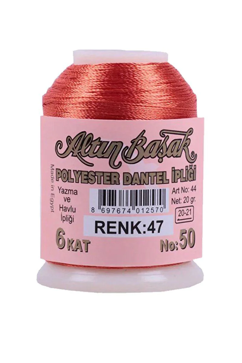 Altınbaşak Oya ve Dantel İpi 20 gr - Royaleks No: 047 | Premium Tığ İşi İpi Fiyatı, Yorumları ve Özellikleri