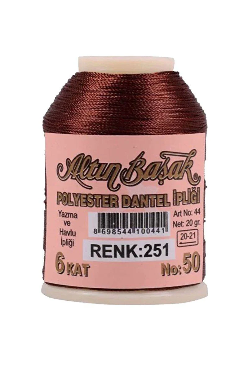 Altınbaşak Oya ve Dantel İpi 20gr - Royaleks No: 251 | El İşi Tığ İşi İpi