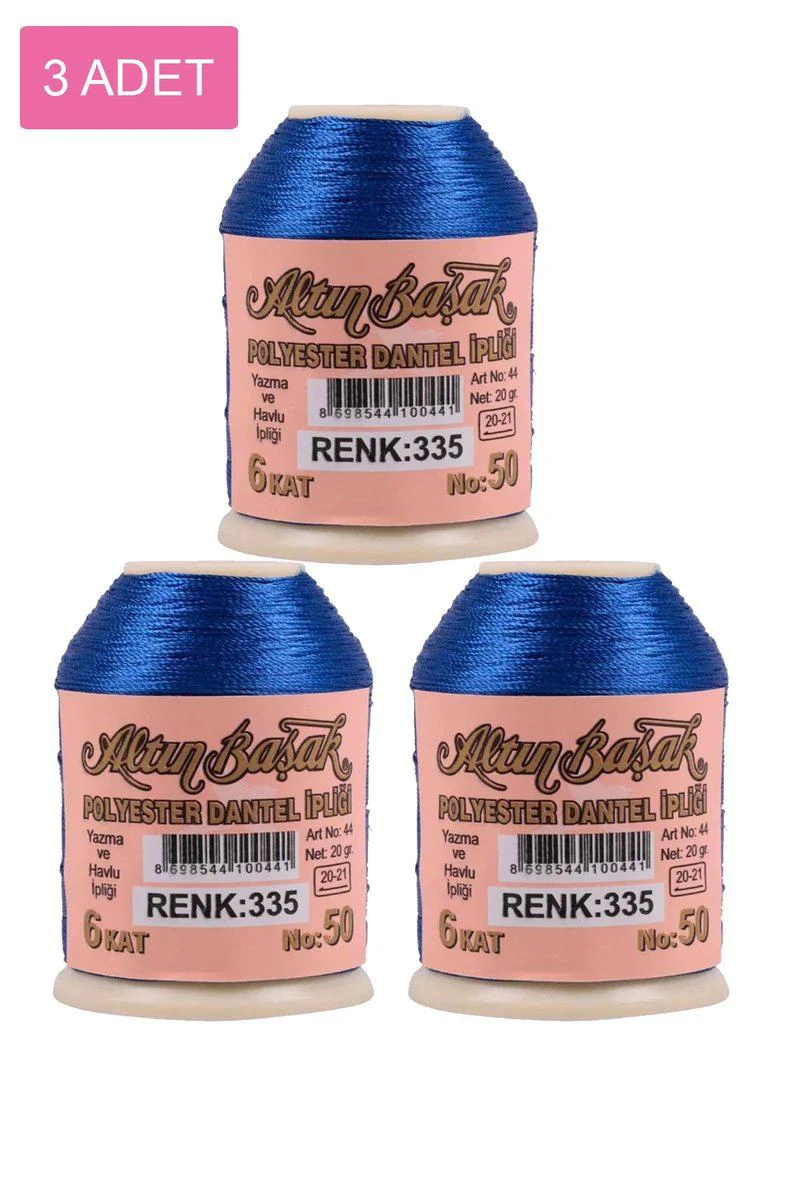 Altınbaşak Oya ve Dantel İpi 3'lü Set – Royaleks No: 335, 20 Gr Fiyatı, Yorumları ve Özellikleri