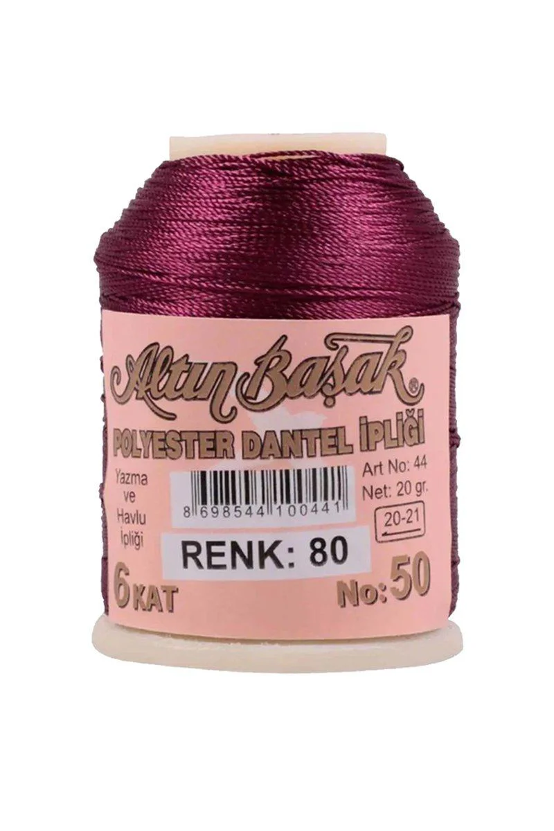 Altınbaşak Oya ve Dantel İpi 3'lü Set – 20 gr Royaleks No: 080 Fiyatı, Yorumları ve Özellikleri