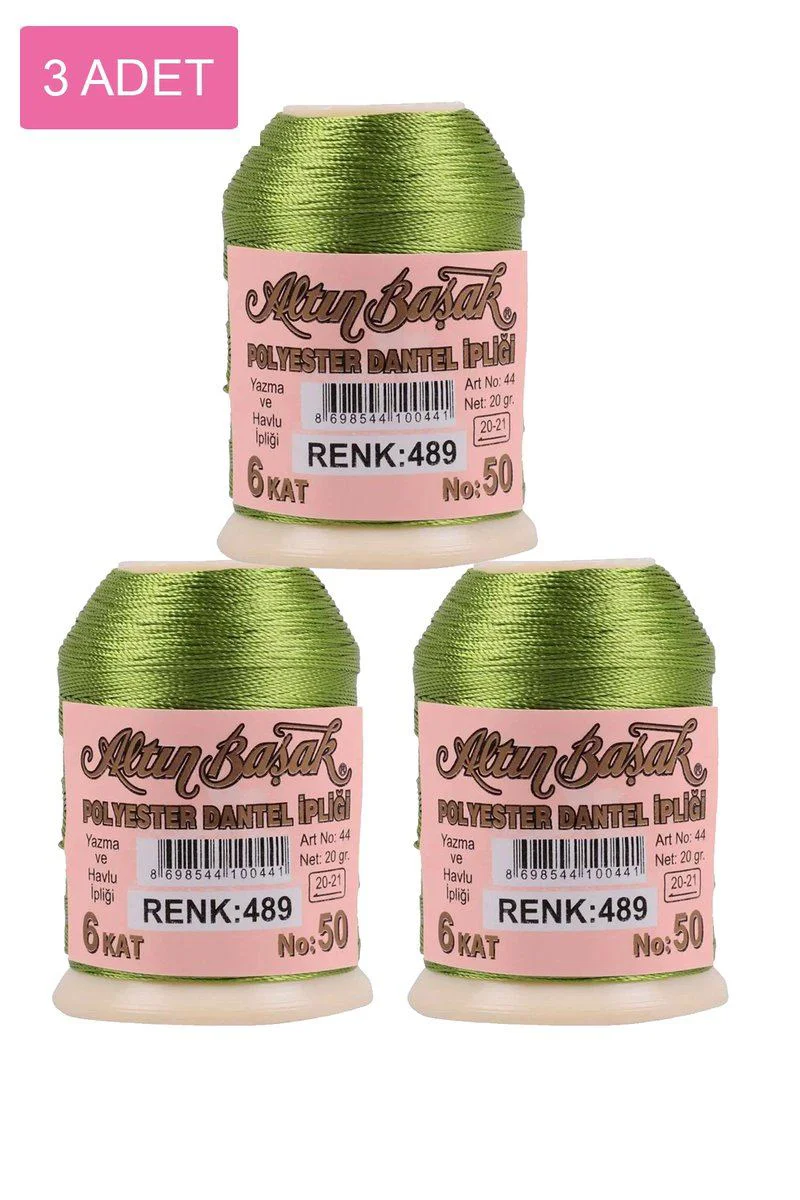 Altınbaşak Oya ve Dantel İpi 3 Adet – Royaleks No: 489, 20 gr Fiyatı, Yorumları ve Özellikleri