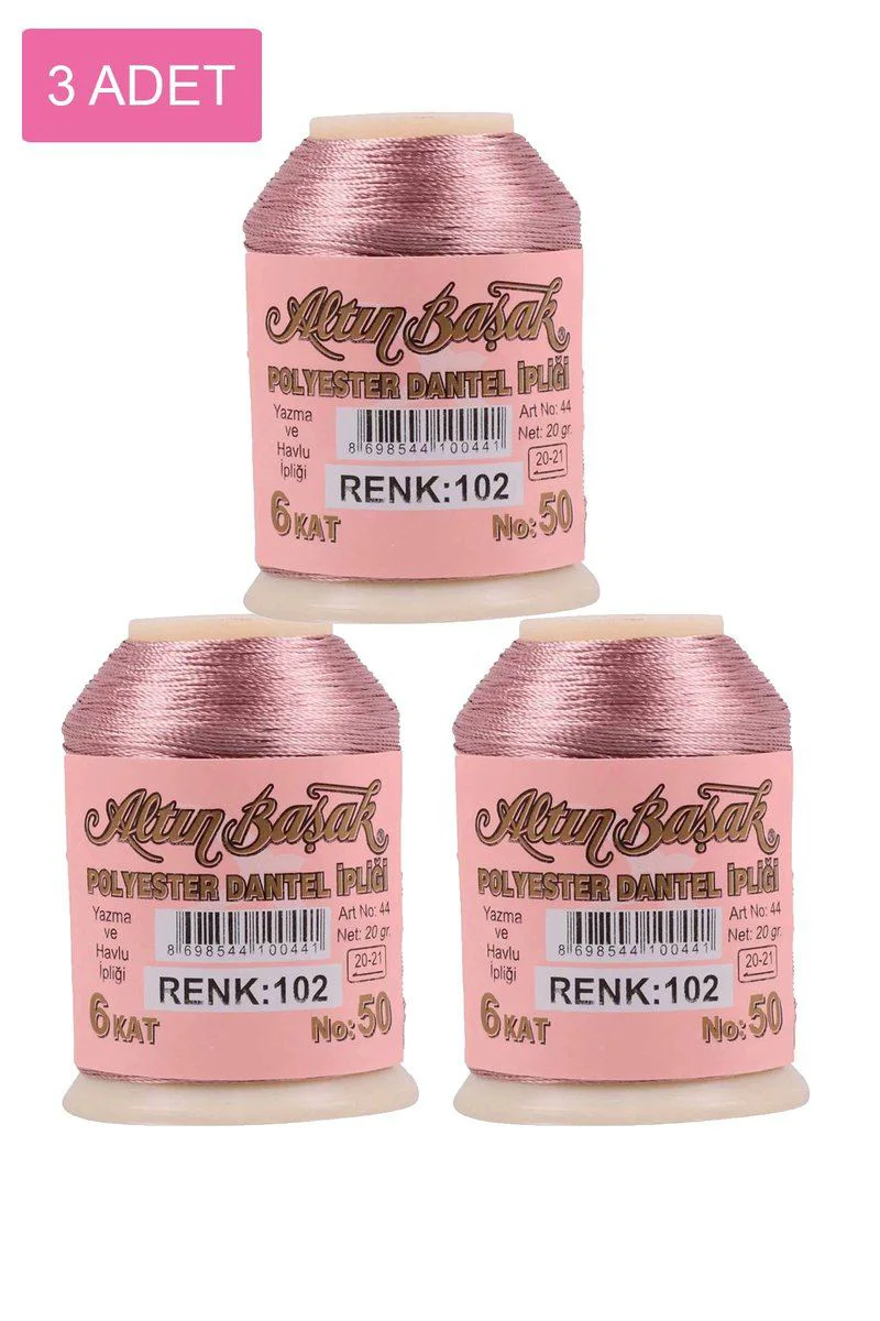 Altınbaşak Oya ve Dantel İpi 20 Gr – Royaleks No:102 (3 Adet) Fiyatı, Yorumları ve Özellikleri