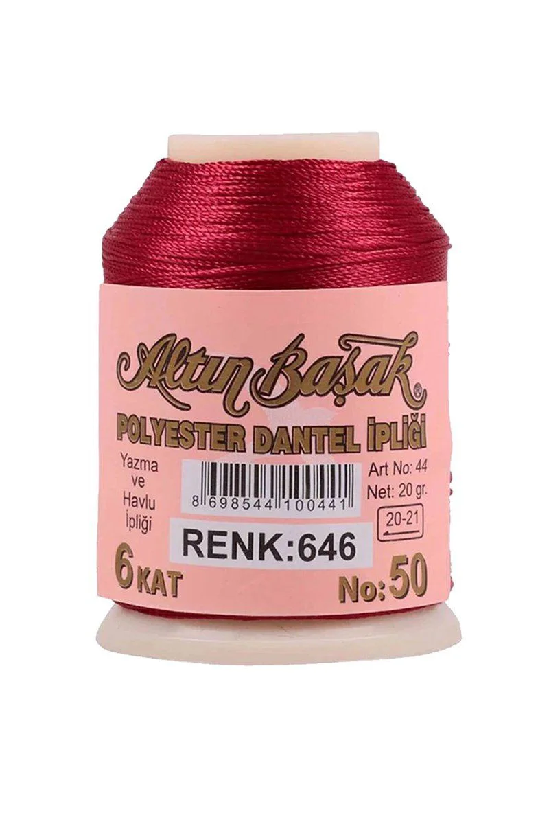 Altınbaşak Oya ve Dantel İpi 20 Gr - No: 646 Royaleks Fiyatı, Yorumları ve Özellikleri