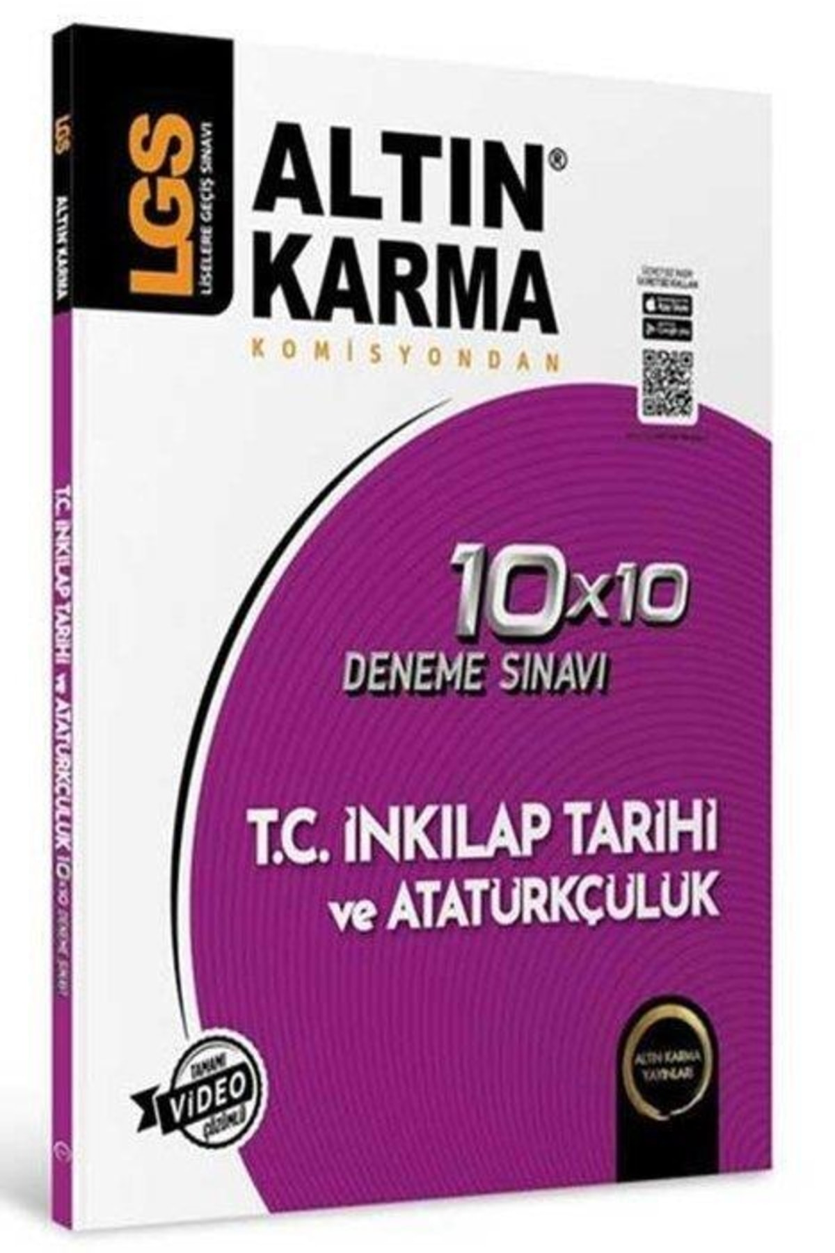 AltınKarma LGS T.C İnkılap Tarihi ve Atatürkçülük 10x10 Deneme Sı AltınKarma LGS T.C İnkılap Tarihi ve Atatürkçülük 10x10 Deneme Sı