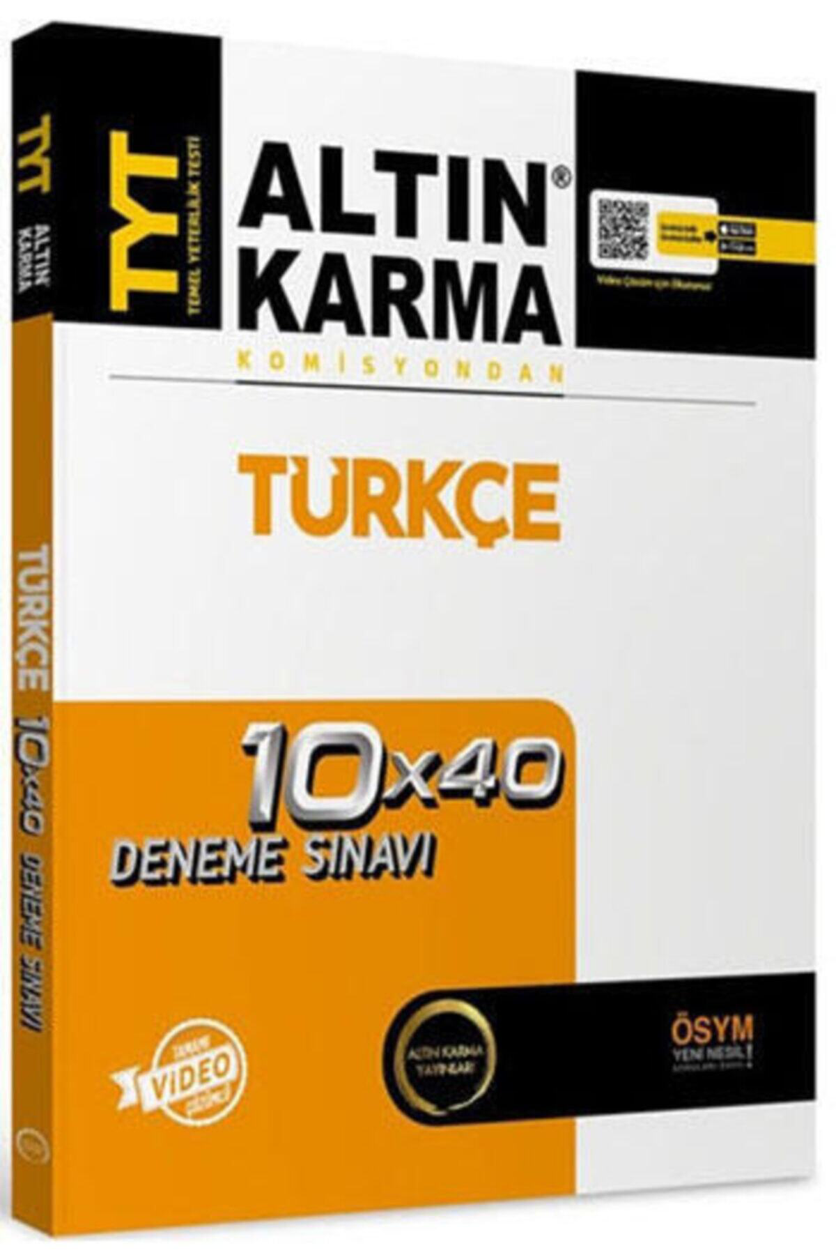 AltınKarma TYT Türkçe 10x40 Deneme