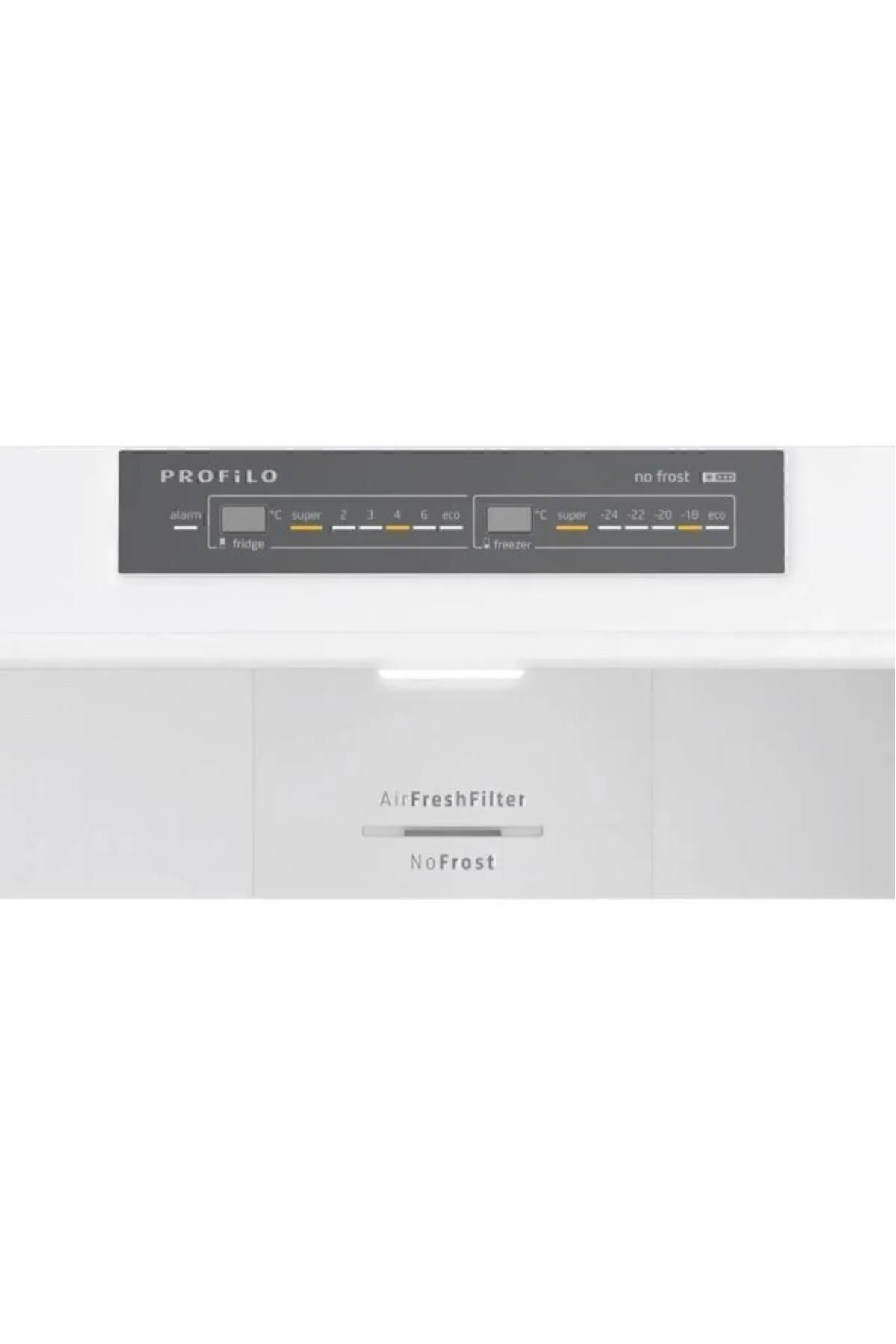 Alttan Donduruculu Buzdolabı 186 X 70 Cm Beyaz