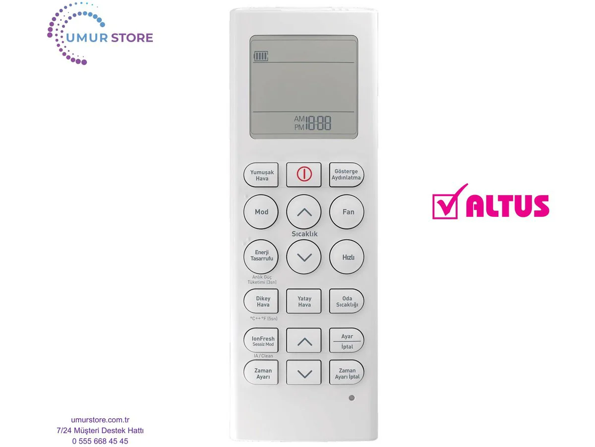Altus 5401139912 Klima Kumandası Altus 5401139912 Klima Kumandası