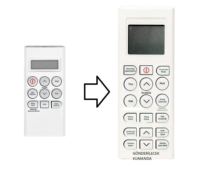 ALTUS Klima Kumanda- Eşdeğer
