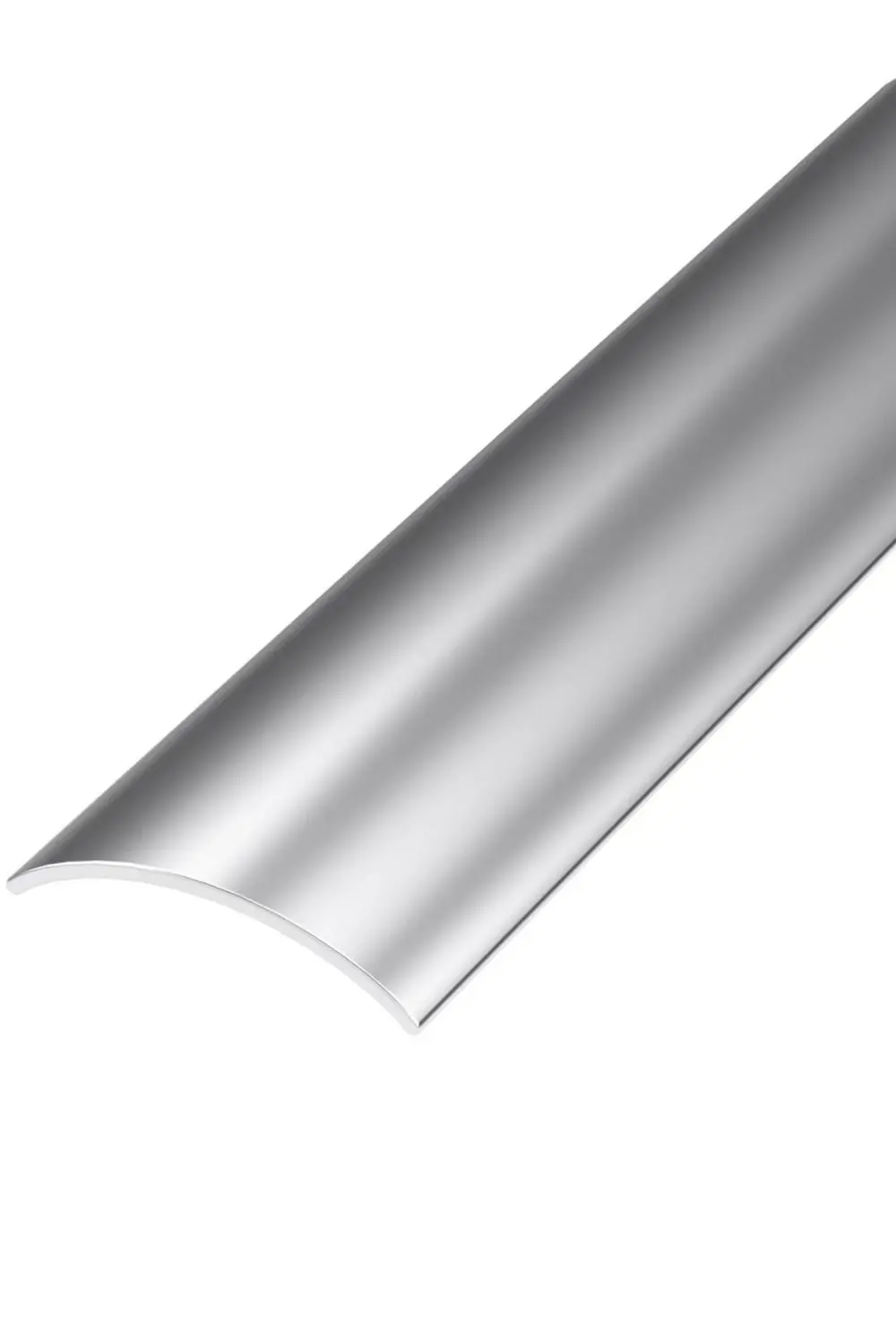 Alüminyum Bantlı Kapı Eşik Profili Gümüş / Kapı Altı Çıtası / 1 A