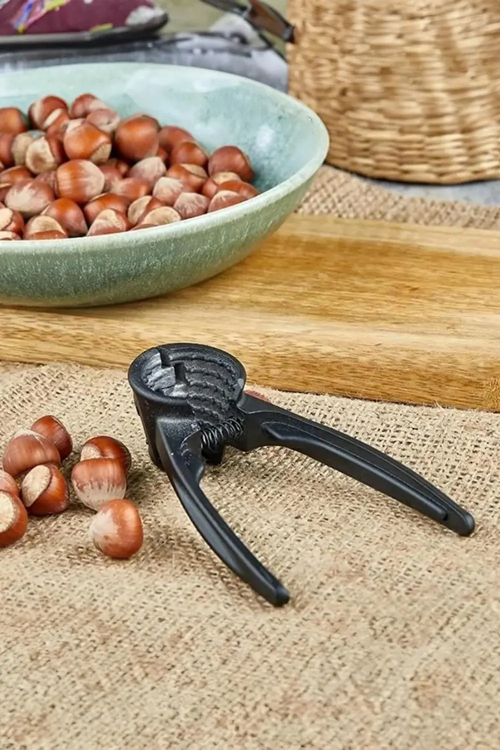 Alüminyum Döküm Fındık Kıracağı Siyah