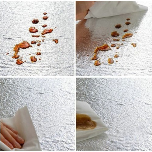 Woody Sofia Alüminyum Folyo Yapışkanlı Mutfak Koruyucu Folyo 2 Metre