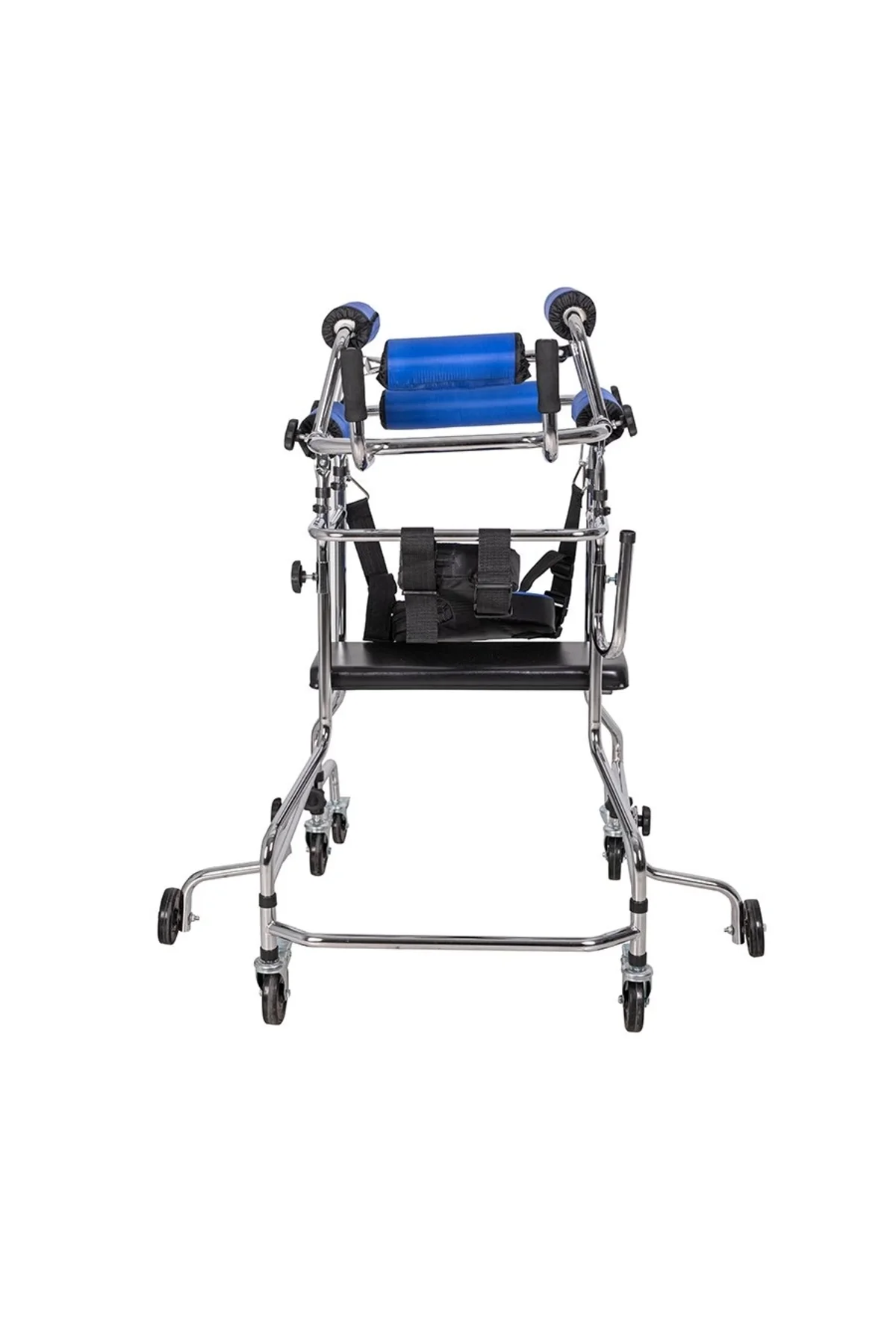 Alüminyum Hemiplegia Rollator Yürüteç | Hemipleji Hastaları İçin Güvenli, Ergonomik ve Katlanab - Görsel 2