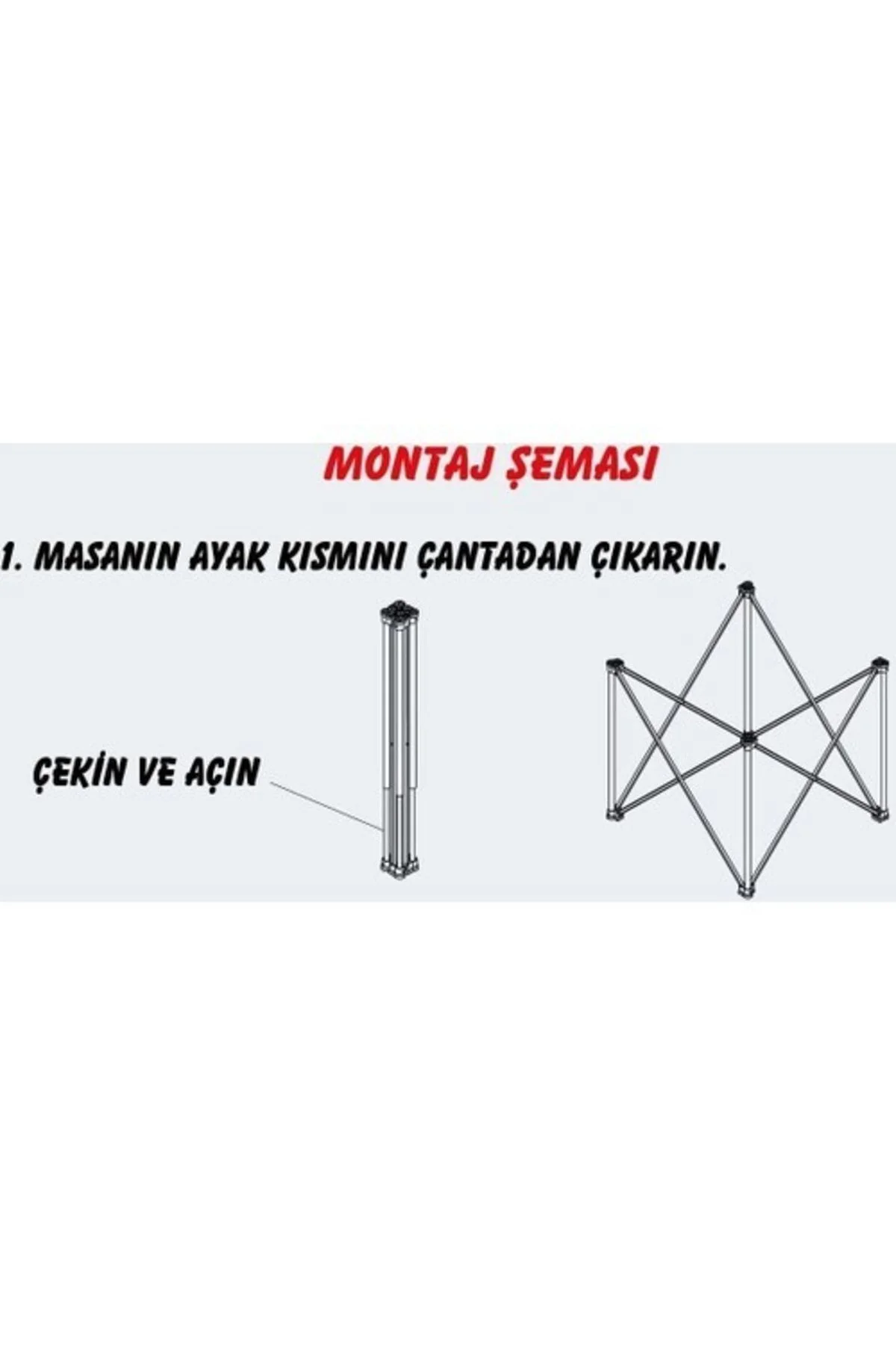Alüminyum Kamp Masası Ng Akm.