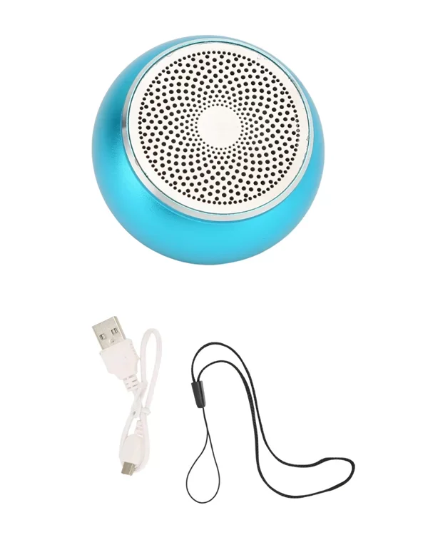Alüminyum Mini Bluetooth Hoparlör – 10W Ses Gücü, 30m Kablosuz Menzil, Taşınabilir ve Dayanıklı