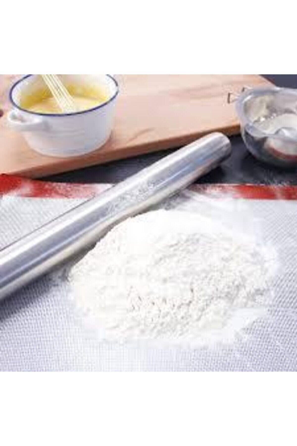 Köse Alüminyum Metal Alüminyum Oklava Hamur Ve Yufka Açma Pratik Paslanmaz (49-74 Cm 1