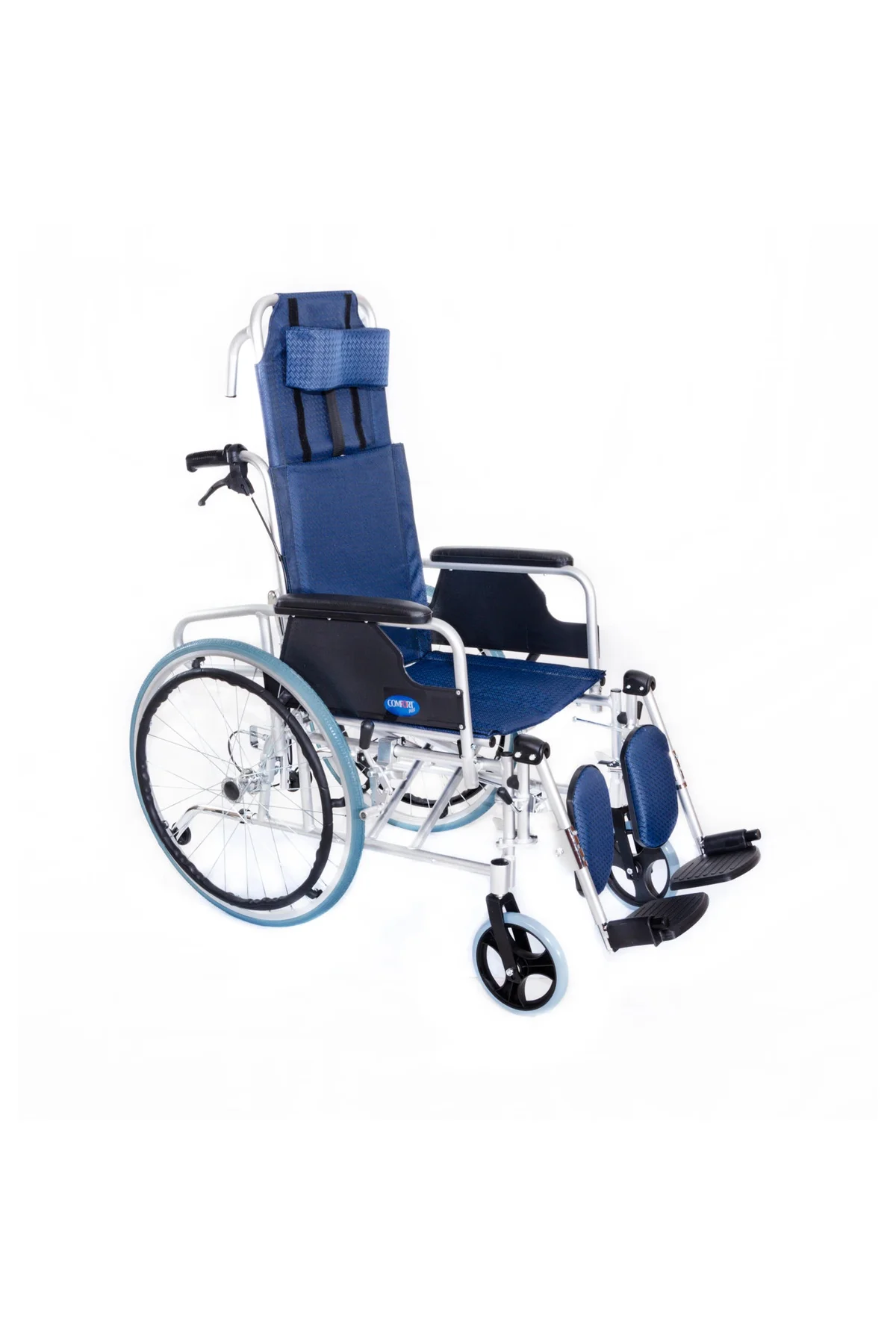 Alüminyum Tekerlekli Sandalye | Sırtı Yatar Ayak Kalkar Ergonomik