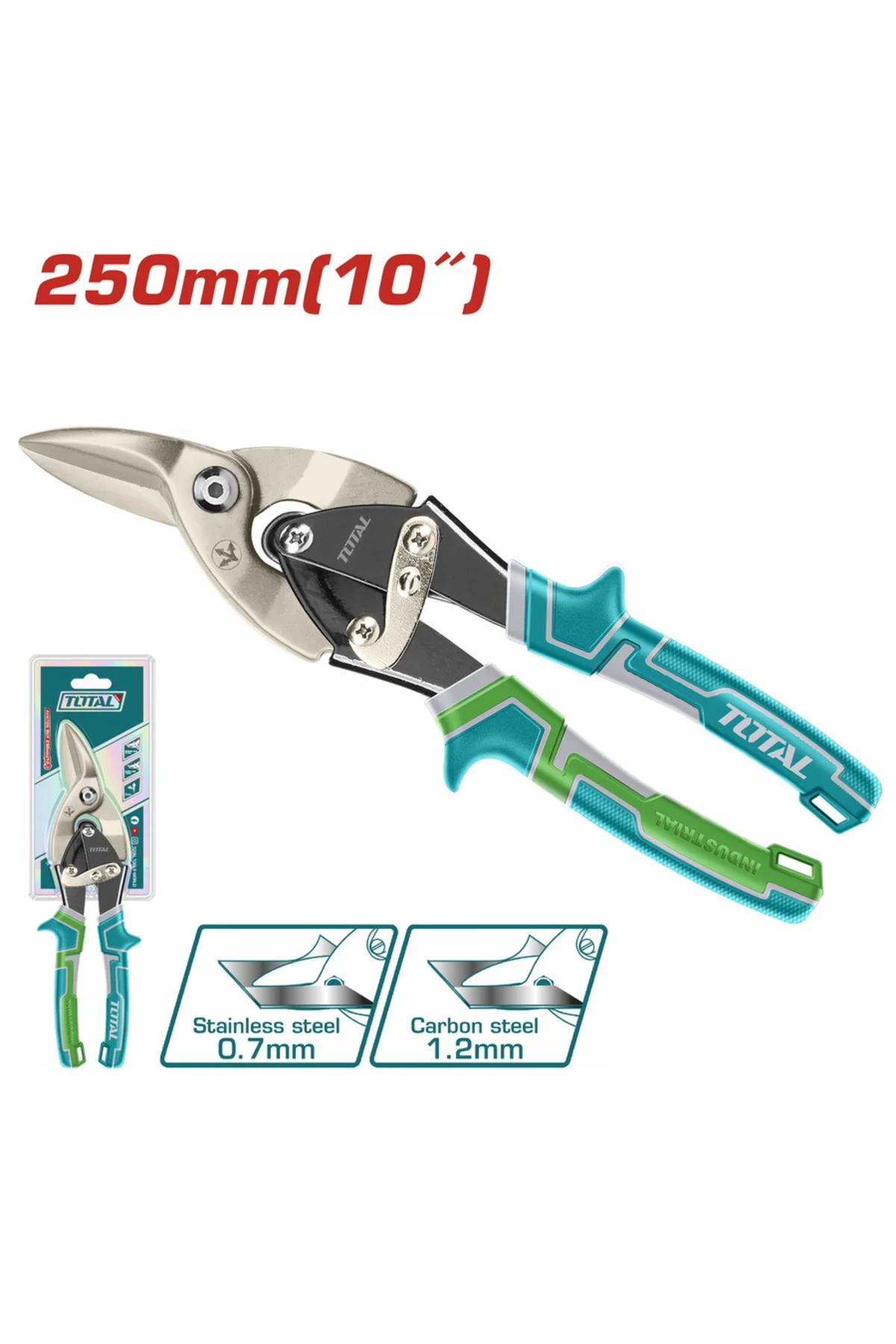 Alüminyum Ve Saç Kesme Makası SAĞ 250 MM Yüksek Kalite THT523106 
