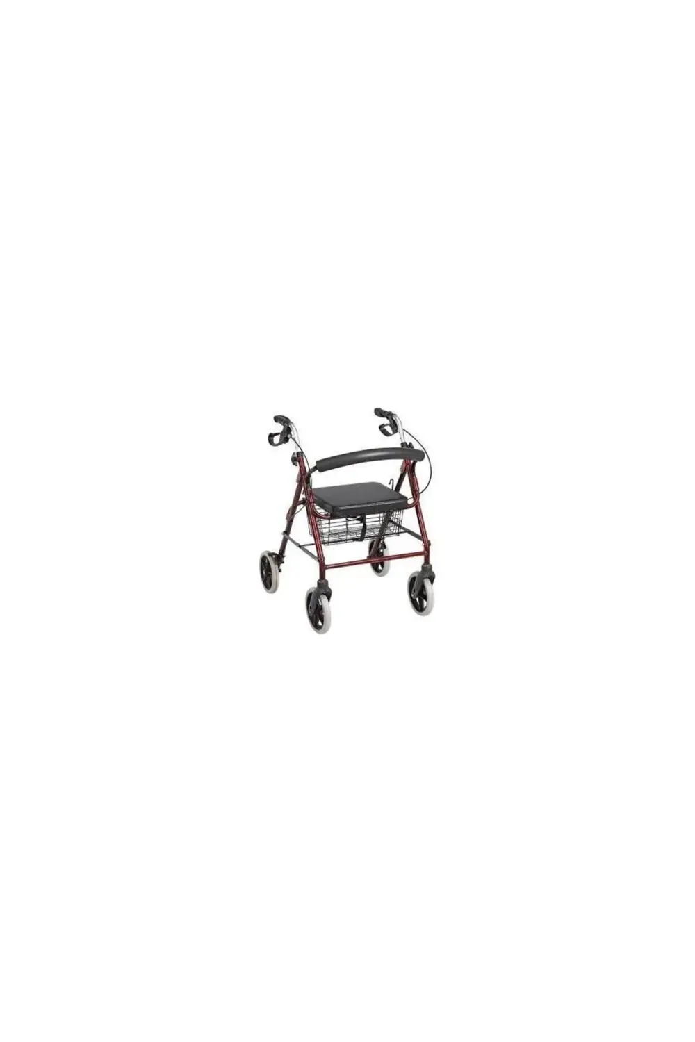 Alüminyum Walker ( Rollator ) 4 tekerli sepetli yaşlı yürüteci fr