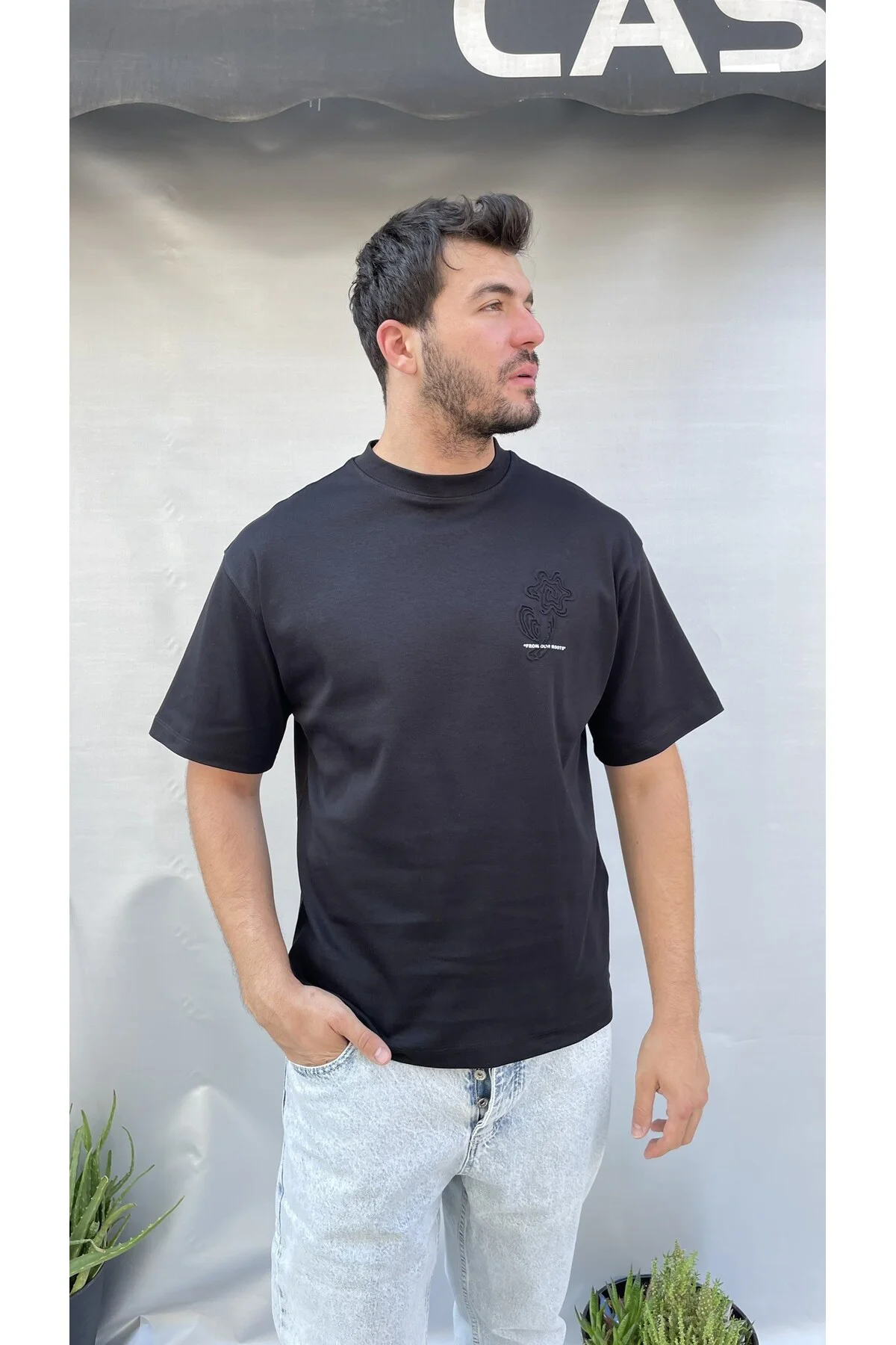 Always Sırt Yazı Oversize T-shirt
