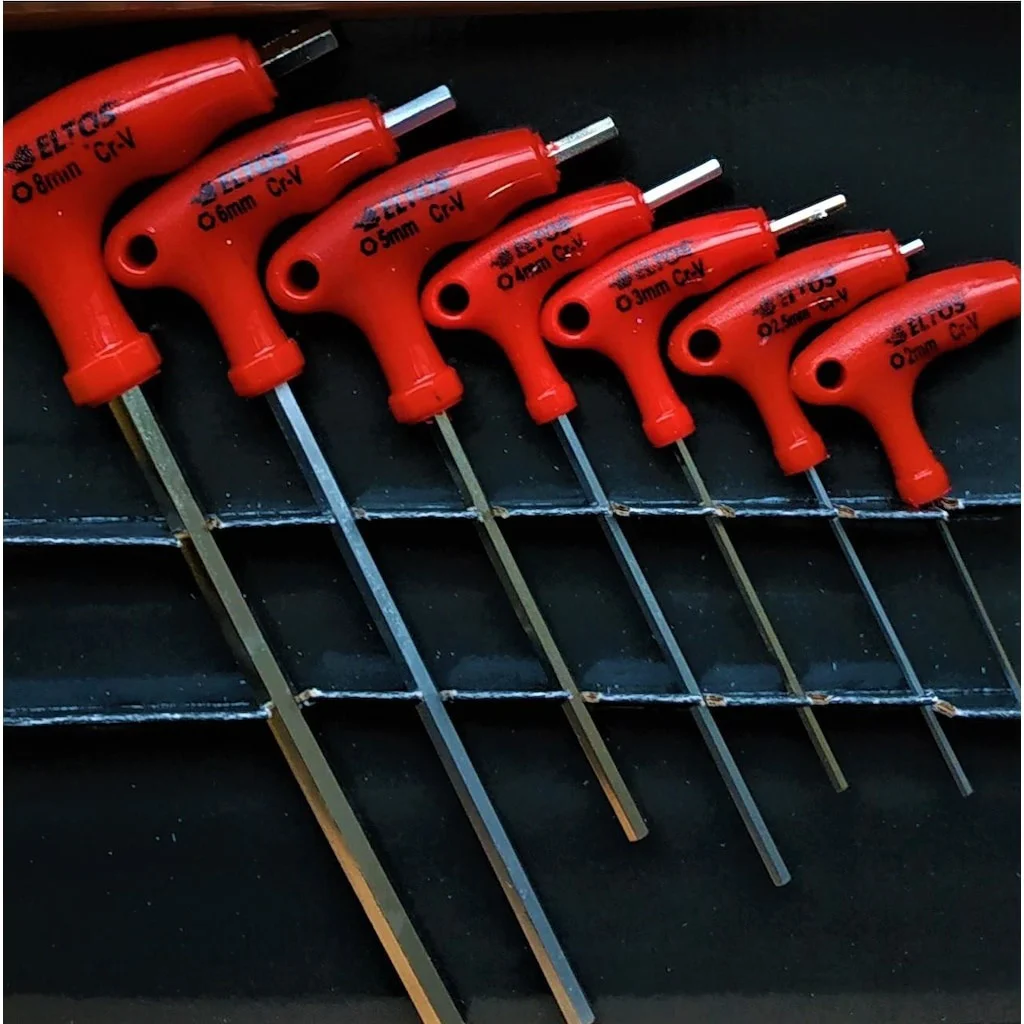 Alyan Takımı 7 Parça T Tipi Allen - Eltos 5224 Alyan Takımı 7 Parça T Tipi Allen - Eltos 5224
