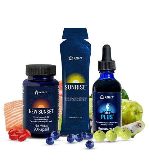 Amare 3'lü Set Wellness Üçgeni Amare 3'lü Set Wellness Üçgeni